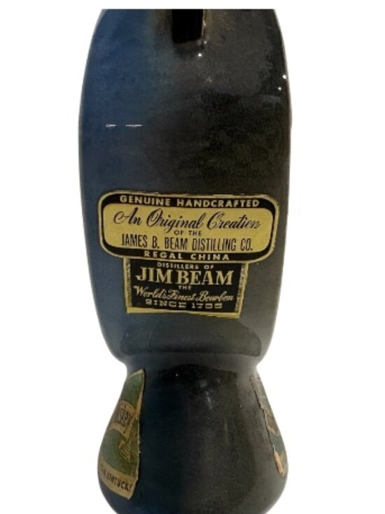 Vintage Jim Beam Bourbon Whiskey Civil War Centennial Decanter Grant Lee Stopper - Picture 12 of 14